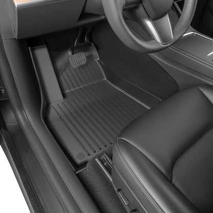 All-Weather Floor Mats — Compatible with Tesla Model Y (3D/eco line ruber)