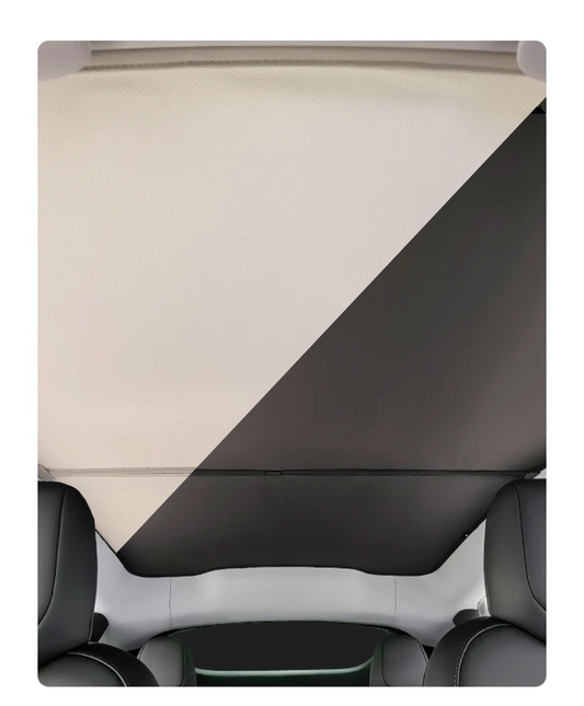 Glass roof sunshades for Tesla Model Y Juniper