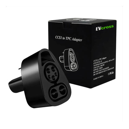 Charging Adapter — CCS1 Compatible with Tesla Model 3/Y/S/X | Fast 250 kW DC Charging
